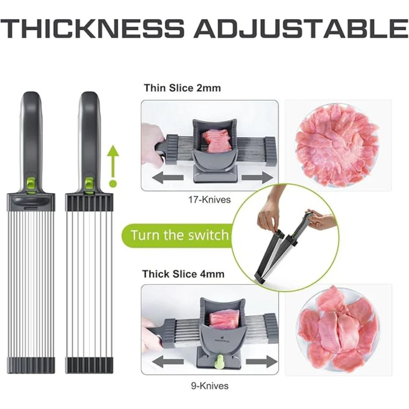 KitchenSlicePro™  Manual Quick Meat Slicer